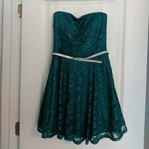 Green Lacy Dress